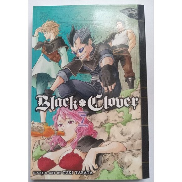 Black Clover Vol. 7 Manga Comic Book by Yūki Tabata (VG+) English - Picture 1 of 2